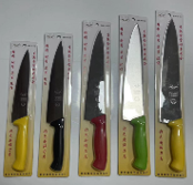 Dao bếp cán nhựa vàng FS-012Y