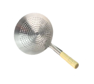 Vợt xương inox cán gỗ #28 182501