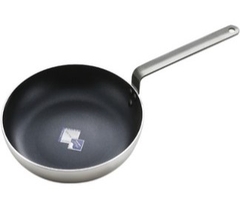 Chảo chiên chống dính cán thép ( 2 đáy) 24cm 103764