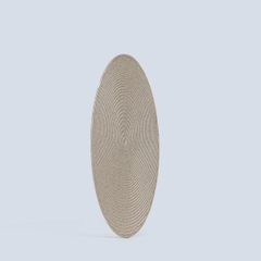 Dĩa oval cạn nhám Superware PV386-10 - nâu nhạt
