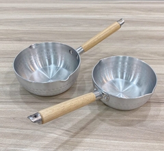 Quánh nhôm cán gỗ 2 đáy XPGFD16
