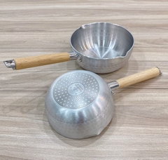 Quánh nhôm cán gỗ 2 đáy XPGFD18