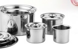 Thố gia vị có nắp (Φ240xH145mm) 163138