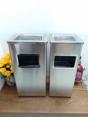Thùng rác gạt tàn CN inox A43-A