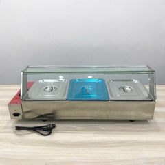 Tủ giữ nóng thức ăn 3 ngăn TC03