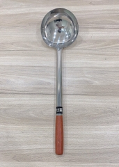 Vá thợ inox cán gỗ #8 186332 (φ13cm - dài 50cm)