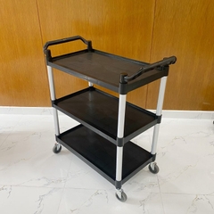 Xe đẩy thức ăn 3 tầng nhựa