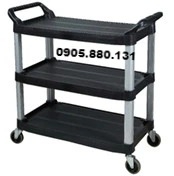 Xe phục vụ 3 tầng đen L-010B