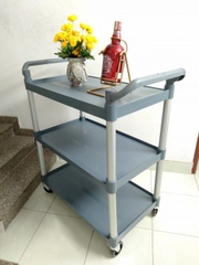 Xe phục vụ 3 tầng xám L-010