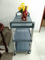 Xe phục vụ 3 tầng xám L-010
