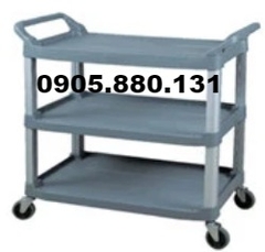 Xe phục vụ 3 tầng xám L-010