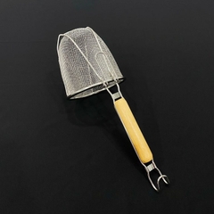 Vợt trụng mì cán gỗ ngắn 186181