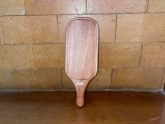 Khay Gỗ Oval Tay Cầm 13x40cm