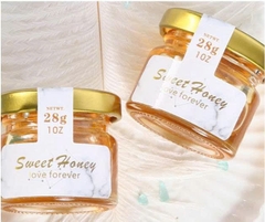 Hũ thủy tinh đựng yến tròn nắp thiếc