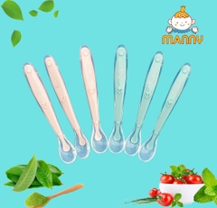 Vỉ 2 thìa silicon EMMAKIDS
