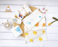 Set 5 khăn xô 6 lớp Manny