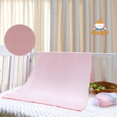 Khăn tắm 100% sợi tre 2 lớp trơn Manny