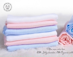 Hộp 6 khăn sữa sợi tre Emmakids
