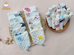 Set 5 yếm xô 6 lớp MANNY
