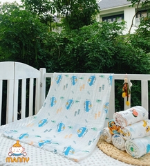 Hộp 2 khăn tắm 100% sợi tre MANNY
