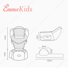 Địu cao cấp Emmakids