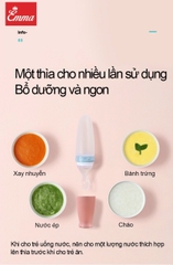 BÌNH THÌA ĂN DẶM EMMA KIDS