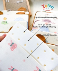 Gối Cao Su Non Zeloo Cao Cấp Thông Hơi