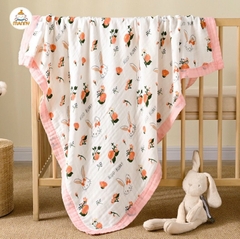 Chăn bo viền 4 lớp sợi tre MANNY