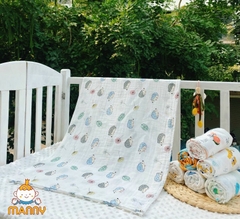 KHĂN TẮM ĐA NĂNG SỢI TRE MANNY (HỘP 2 CÁI )