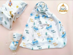Manny- Khăn Đa Năng 100% Sợi Tre