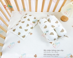 BỘ CHẶN BÔNG KÈM GỐI CAO CẤP ZELOO