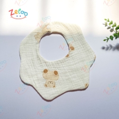 SET 3 YẾM TRÒN 6 LỚP MUSLIN ORGANIC ZELOO