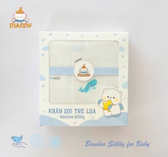 Chiếc khăn tắm Sợi Tre Lụa nhà MANNY rất mềm và thấm hút
