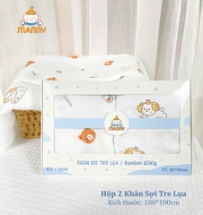 Chiếc khăn tắm Sợi Tre Lụa nhà MANNY rất mềm và thấm hút