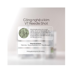 Vi Kim VT Reedle Shot 100 Essence 30ml Tách Set Nobox + Tặng Serum PDRN 1.5ml