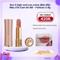 Son Lancôme L'Absolu Rouge Intimatte in 210 – Unspoken Feelings - Fullsize 3.4g (Tách set nobox)