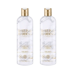 Combo 2 Sữa Tắm Baylis & Harding 500ml x 2 Màu Trắng Hương Trà Trắng & Neroli