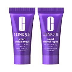 Combo 2 Serum Chống Nhăn Clinique Smart Clinical Repair Wrinkle Correcting Nobox Tách set US 5ml x 2