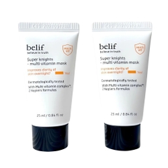 Combo 2 Tuýp Mặt Nạ Ngủ Dưỡng Sáng Da Belif Super Knight Multi Vitamin Mask
