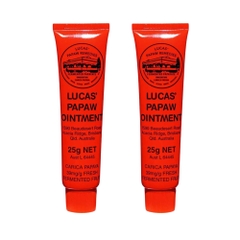 Combo 2 Kem đa năng Lucas Pawpaw Ointment 25g x 2