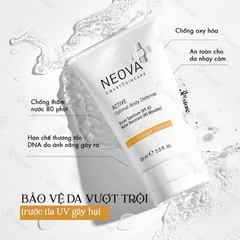 Kem chống nắng mặt & boby NEOVA Active Broad Spectrum SPF 43 - Fullbox 89ml