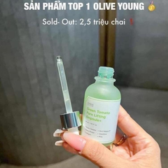 Serum Cà Chua Xanh Sungboon Thu Nhỏ Lỗ Chân Lông Editor Green Tomato Pore Lifting Ampoule+ 30ml (Tách set Nobox)