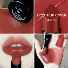 Son Thỏi Giorgio Armani Lip Power Long-Wear Vivid Color Lipstick - Fullbox Công Ty