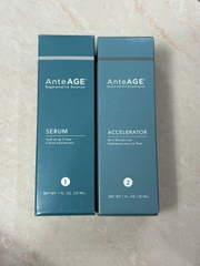Bộ Đôi Dưỡng Da Chuyên Sâu AnteAGE Pro System (Serum 30ml + Accelerator 30ml) - Fullbox Hàng Công Ty