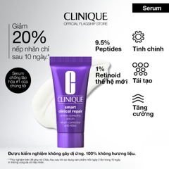 Serum Chống Nhăn Clinique Smart Clinical Repair Wrinkle Correcting 5ml - Nobox Tách set US