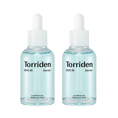 Combo 2 Dưỡng Da Cấp Ẩm Torriden Dive-In Low Molecular - Serum Dive-in - 100ml Nobox [Tiết kiệm 59K + Freeship]