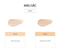 Cushion Dưỡng Trắng Căng Bóng Whoo Gongjinhyang Seol Radiant White Moisture Cushion Foundation SPF50+ PA+++ 13g Nobox - Tone 21