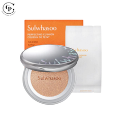[Kèm Lõi] Cushion Sulwhasoo Perfecting Airy Coussin De Teint - No.21 Da Sáng 15gx2 - Fullbox