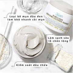 Mask đất set Kiehl's Làm Sạch Sâu, Se Khít Lỗ Chân Lông 14ml (nobox)