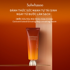 Sữa rửa mặt Sulwhasoo Concentrated Ginseng Rejuvenating 15g- Fullbox - Hàng Duty